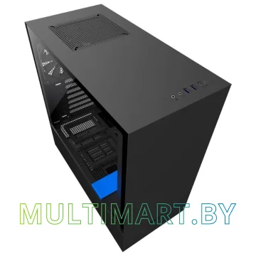 Корпус NZXT H500 Black/Blue картинка 2